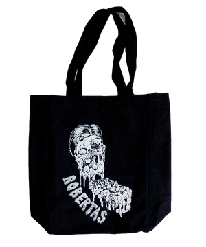 Zombie Face Tote Bag 2023 - Black